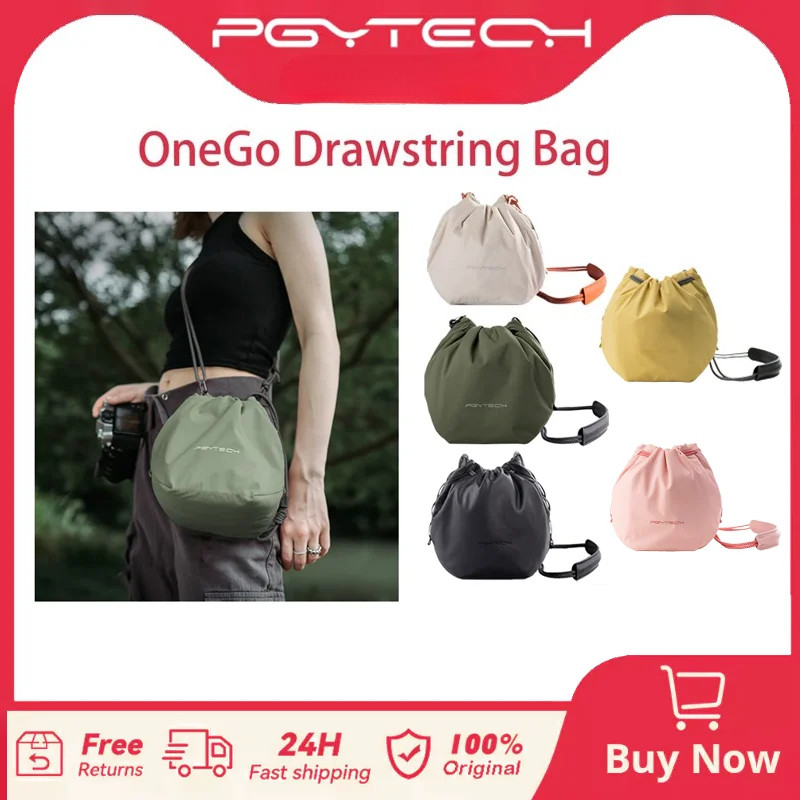 PGYTECH OneGo Drawstring Bag กระเป๋ากล้อง Mirrorless SLR เก็บเลนส์ไหล่กระเป๋ากล้องสําหรับ Fujifilm C