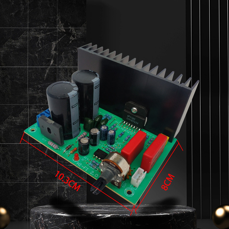 Lossless Power Amplifier Board Audio 2.0 Power Amplifier อัพเกรด LM1875LM1876 High Fidelity Fever ดั