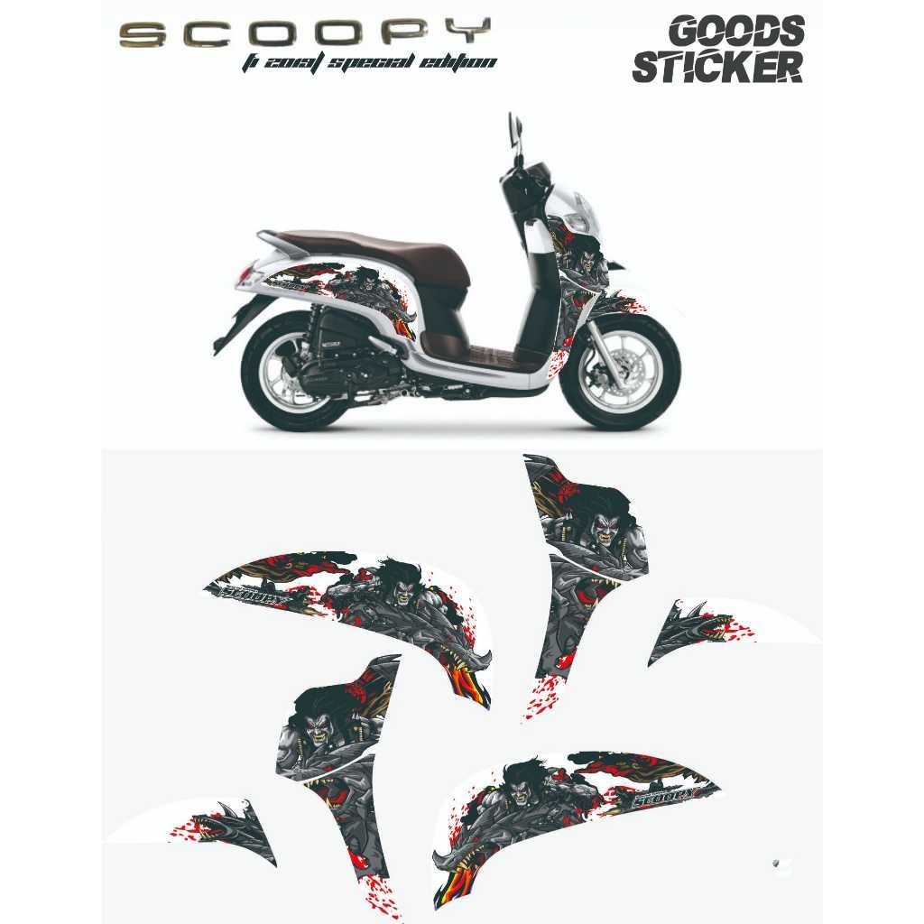 STRIPING STICKER VARIATION HONDA SCOOPY FI 2019 - STRIPING SCOOPY SPECIAL EDITION 2019