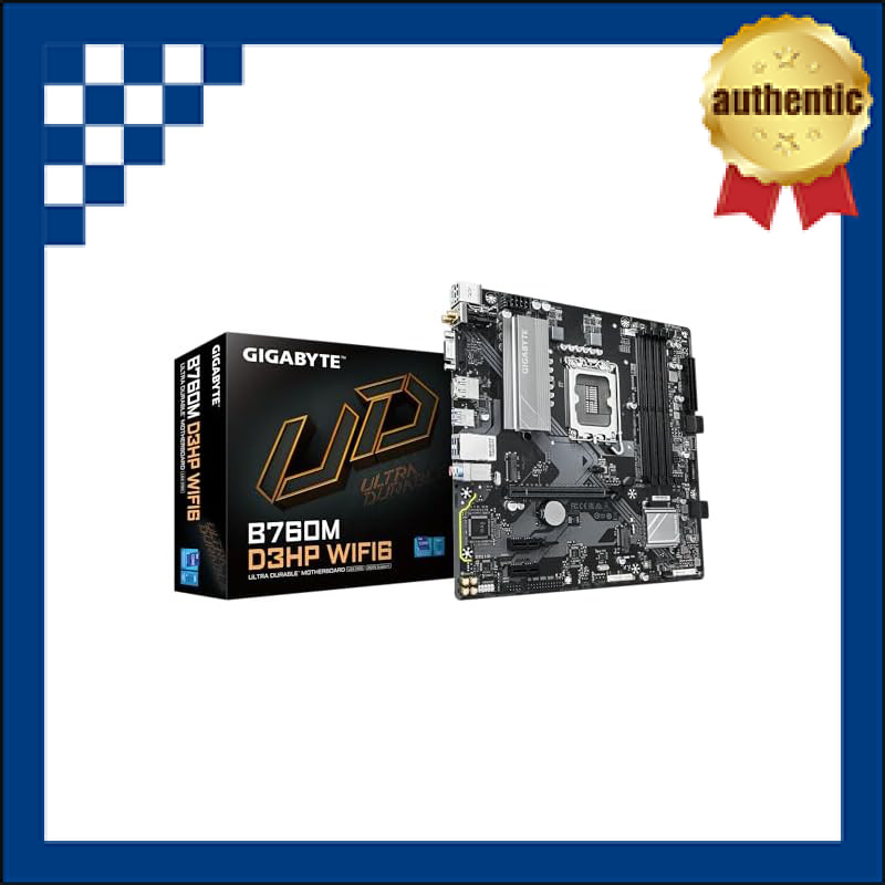 【Amazon.co.jp Exclusive】GIGABYTE B760M D3HP WIFI6 Micro-ATX Motherboard MB6697