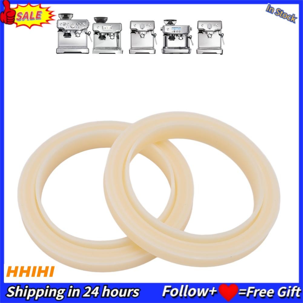 Hhihi Gasket Gasket 54 มม. Safe Silicone Steam Ring 2pcs สำหรับบ้าน