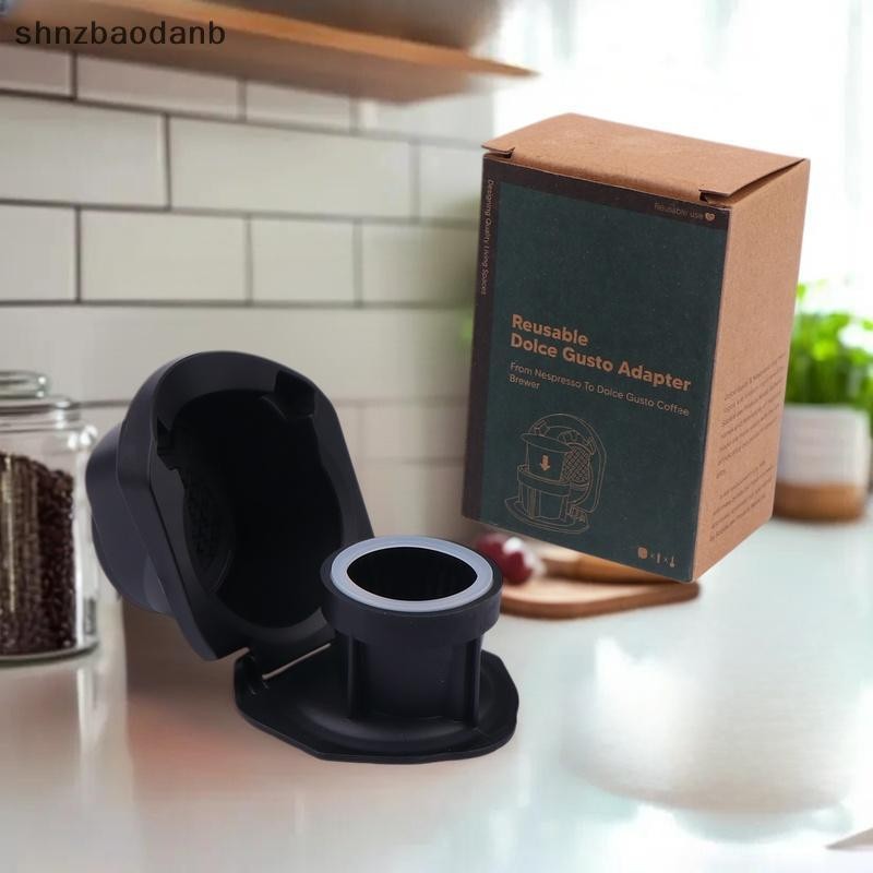 [shnzbaodanb] ที่วางแปลงอะแดปเตอร์กาแฟแบบใช้ซ้ําได้สําหรับ Espresso Origl Line Capsulepatible พร้อม 