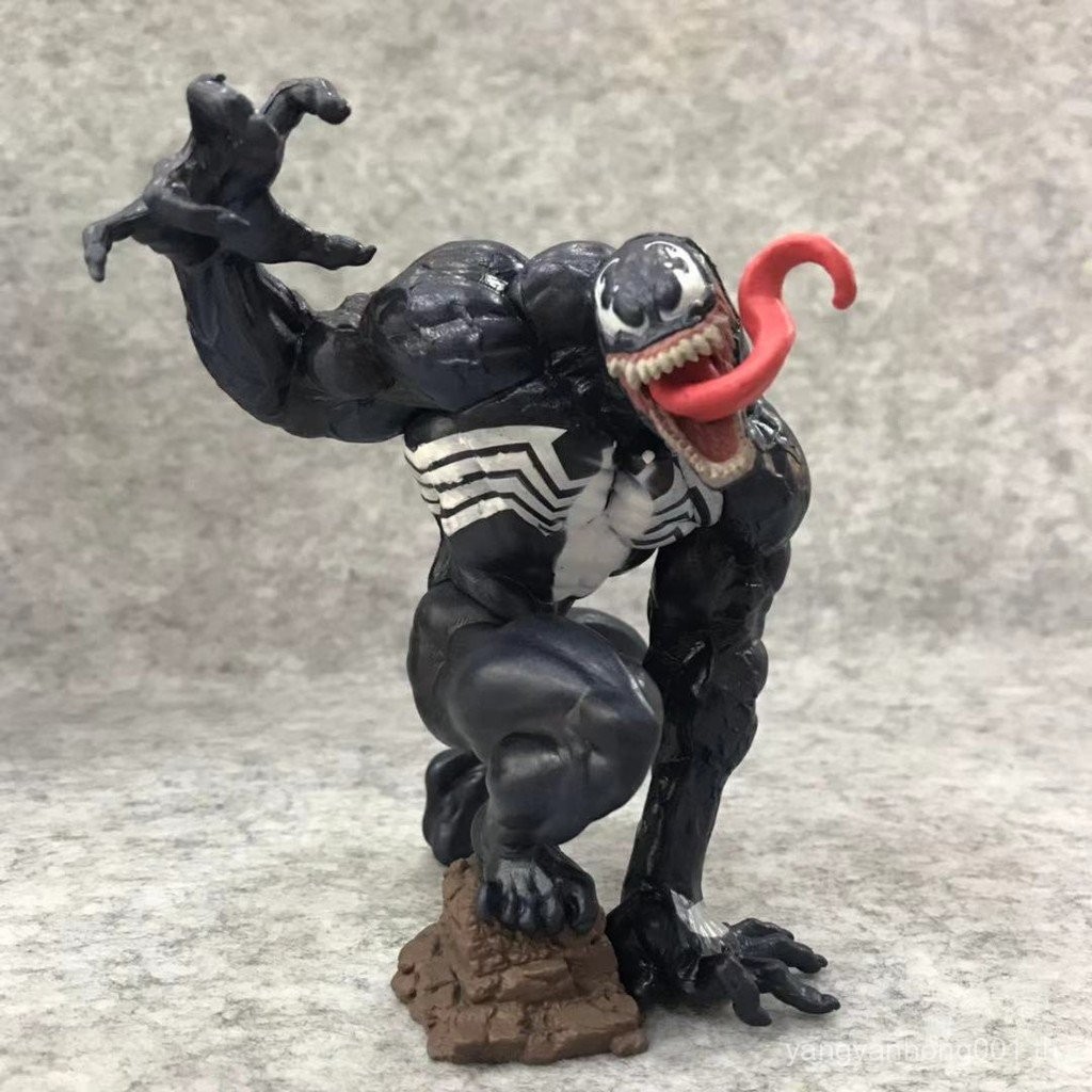 Extraordinary Spider-Man Venom 2 ชุด Lihao Block Venom Spider-Man Venom รูปสํานักงานตุ๊กตาตกแต่งรุ่น