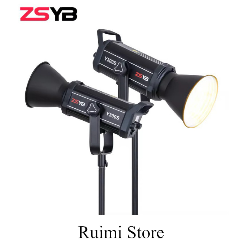ZSYB Y300S ไฟต่อเนื่อง 300W ไฟ LED สตูดิโอ 2 สี 3200-5600K