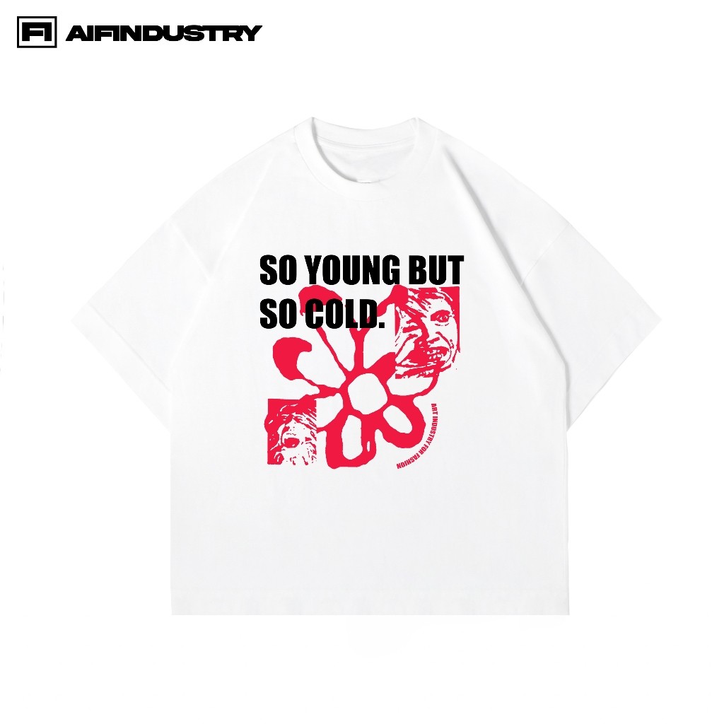 AIFindustry - Boxy Softweight So Young So Cold / Softweight Tshirt