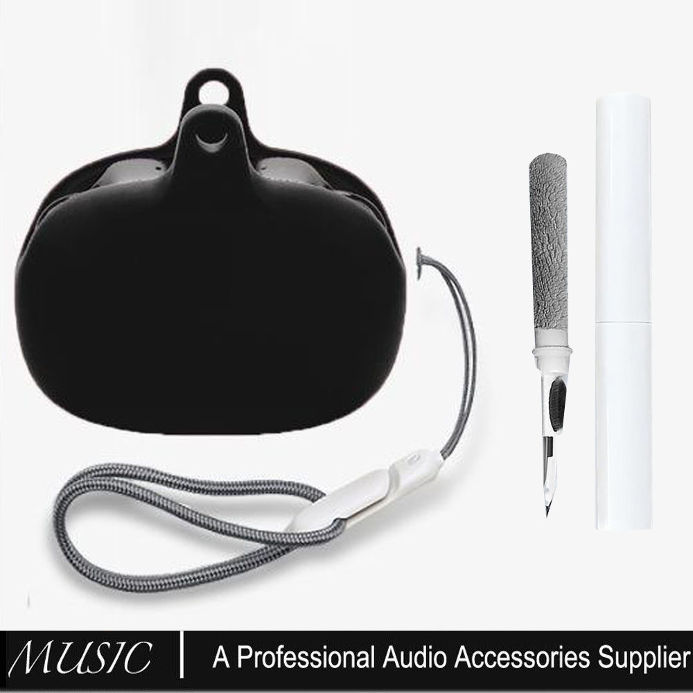 สําหรับ FIIL ATOM หูฟังไร้สายพร้อมพวงกุญแจ, ชุดทําความสะอาดซิลิโคนป้องกันกันกระแทกสําหรับ FIIL ATOM