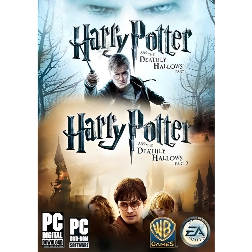 เกมแฮร์รี่ พอตเตอร์กับเครื่องรางยมทูต Harry Potter and the Deathly Hallows Collection รวมทั้ง 2 Part [PC/Notebook]