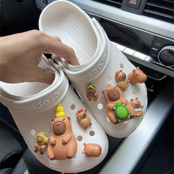 daddy jibbitz missyp jibbitz สินค้าใหม่รองเท้าหัวเข็มขัดรองเท้าดอกไม้น่ารักการ์ตูน Zhibixing Kapi Ca