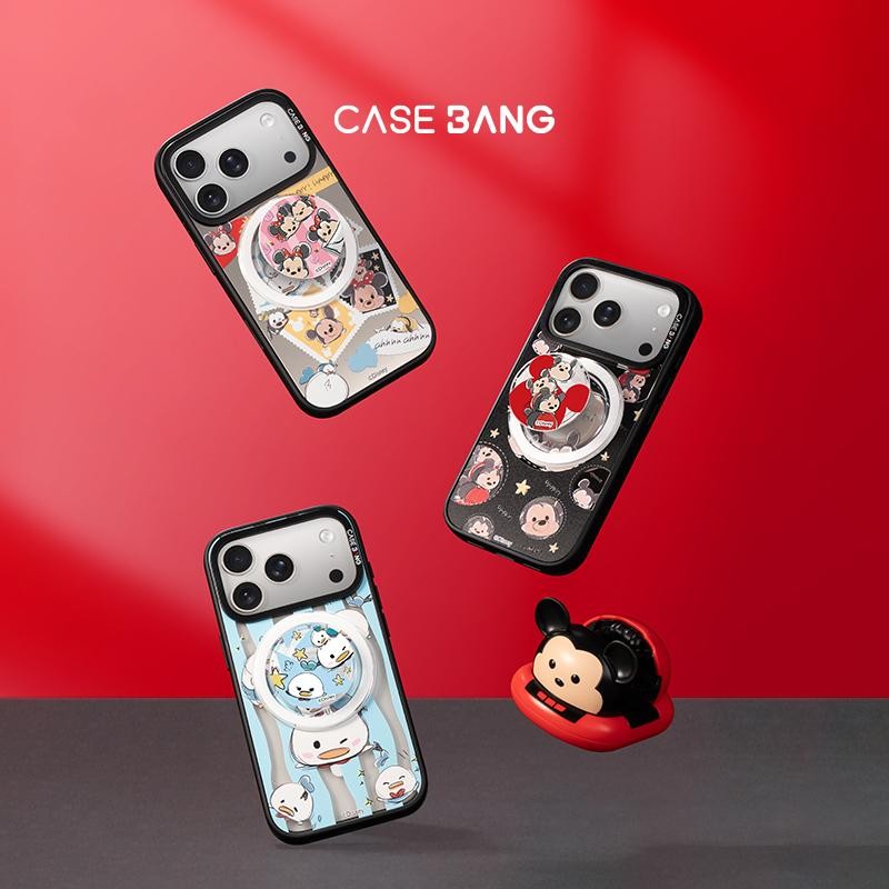 Casebang Magnetic Pop Grip, Pop Grip ที่ถอดออกได้, Slim & Lightweight, เข้ากันได้กับเคสแม่เหล็ก iPhone 12–17, ขาตั้งหลายมุมสําหรับจับที่ปลอดภัยและมุมมองแบบแฮนด์ฟรี
