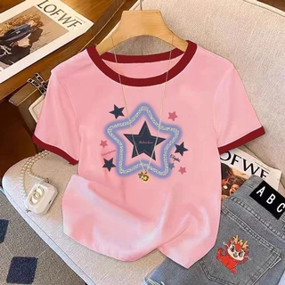 ชุดเซตน่ารักๆคนอ้วนไซส์ใหญ่เสื้อยืดตัวใหม่ที่กำลังเป็นกระแสใน ฤดูร้อนใหม่มีหลายไซส์ให้เลือกมีหลายสีให้เลือกเสื้อสาวอวบชุ