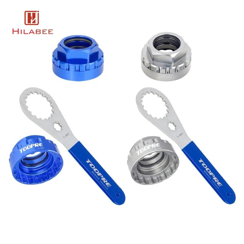 HILABEE ทนทาน 12- Chainring Mountain Road Bike Rotor Removal การติดตั้งเครื่องมือ MTB 7100 M8100 M91