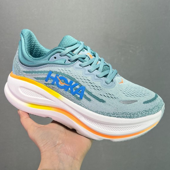 รองเท้าวิ่ง Hoka Bondi 9 และ Hoka Bondi 8 สำหรับผู้ชายและผู้หญิง