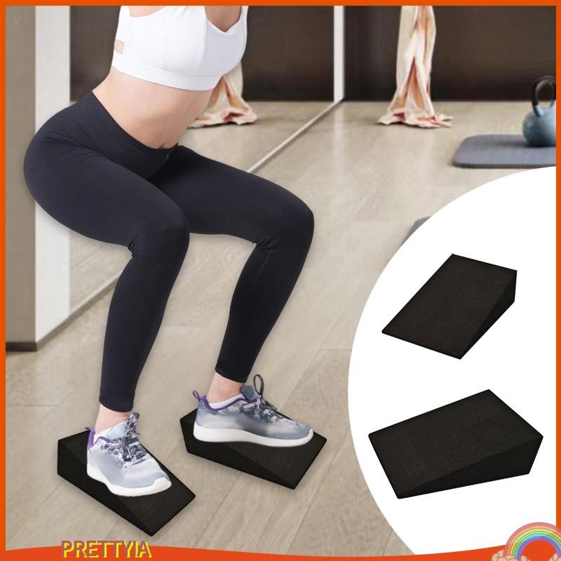 [PrettyiaPH] 2x Squat Wedge Block Small EVA Foam Wedge สําหรับออกกําลังกายพิลาทิสยกน้ําหนัก