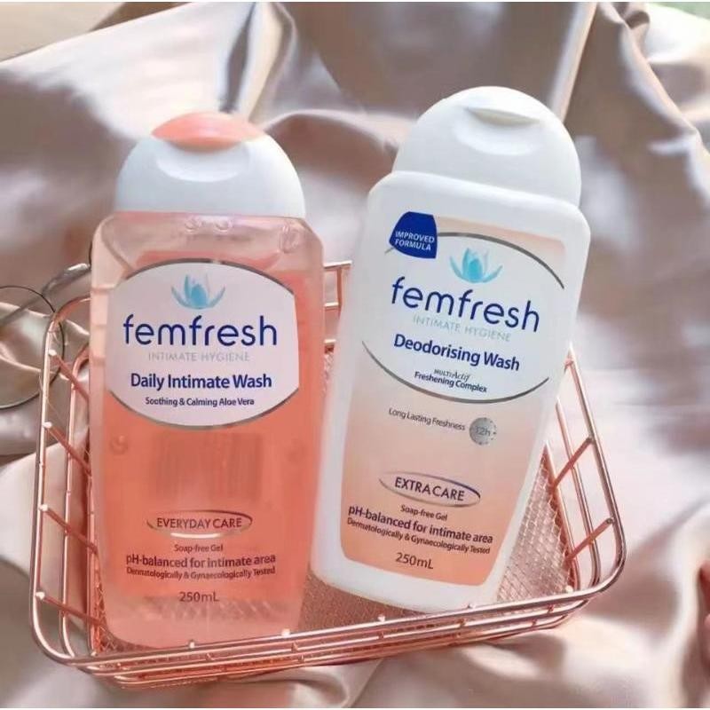 เลดี้แคร์โลชั่น 250ml.ออสเตรเลีย femfresh หญิงคาโมไมล์โลชั่นส่วนส่วนตัวลิลลี่ ไพรเวทแคร์
