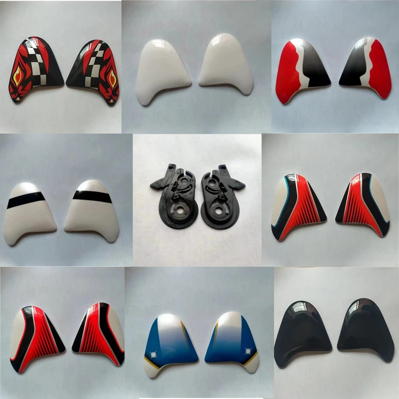 ReadyStockHelmet Accessories For Ram3 Ram3 Black Color Half Helmet Ear Cover Motorcycle Half Face Helmet Ear Cap