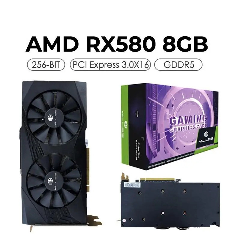 การ์ดจอ radeon rx 580 8gb ราคาถูก สั่งเลยบน Shopee