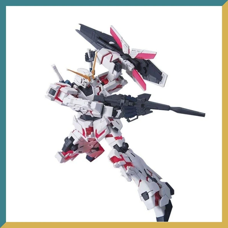 Xingdong HG 1/144 Unicorn Destruction โหมดอุปกรณ์เต็มรูปแบบประกอบรุ่น Joint Mobile Mech Warrior รูปข