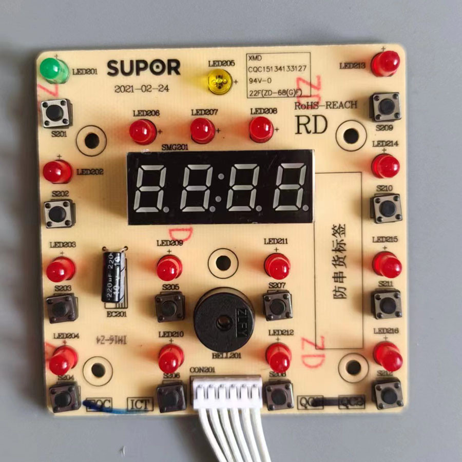 เหมาะสําหรับ Supor หม้อความดันไฟฟ้าอุปกรณ์เสริม SY-25YC10-DL02A เมนบอร์ดควบคุม 25YC8010P-DL0