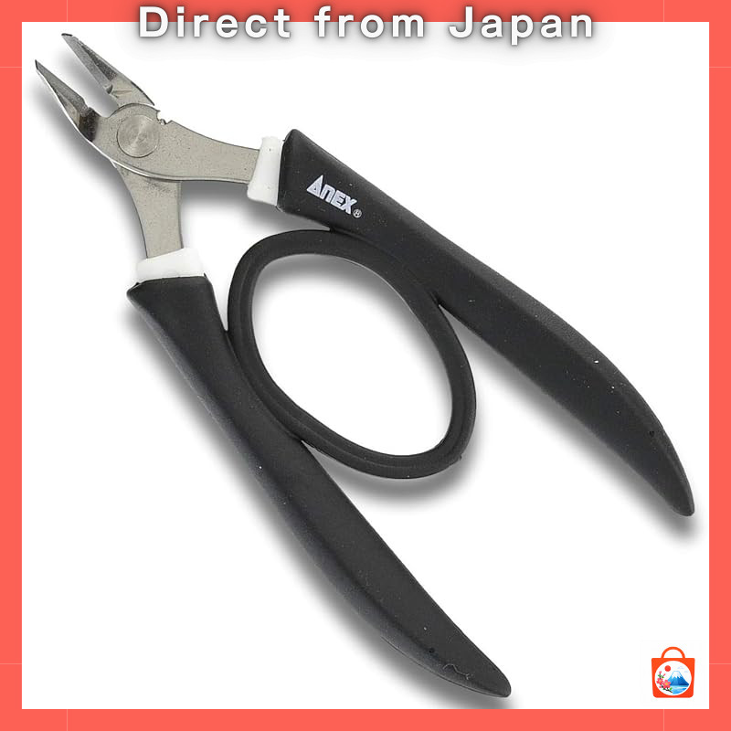 ANEX Stainless Steel Nipper with Grip, Double-Edged 130mm – Ideal for Cutting Soft Iron, Aluminum, C