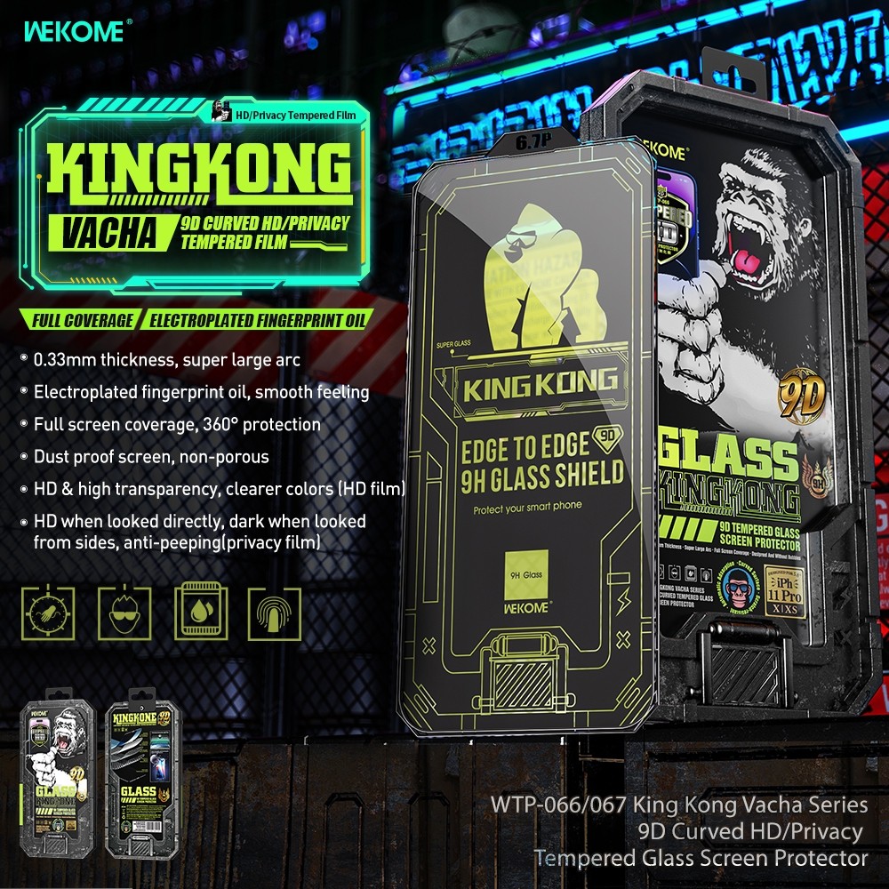 [ กระจกกันรอย iPhone 17 Pro Max / 17 Pro / 17 ] Week ฟิล์มกันรอยหน้าจอ HD Clear Vacha Series WTP066