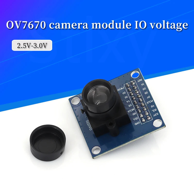 OV7670 โมดูลกล้อง OV7670 Microcontroller กล้อง Acquisition โมดูลสําหรับ Arduino H