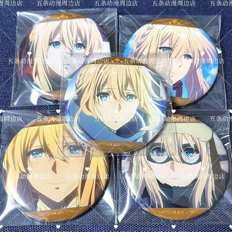 Violet Evergarden/Violet Evergarden Jingan Anivergarden TV Badge สินค้า/cuzr