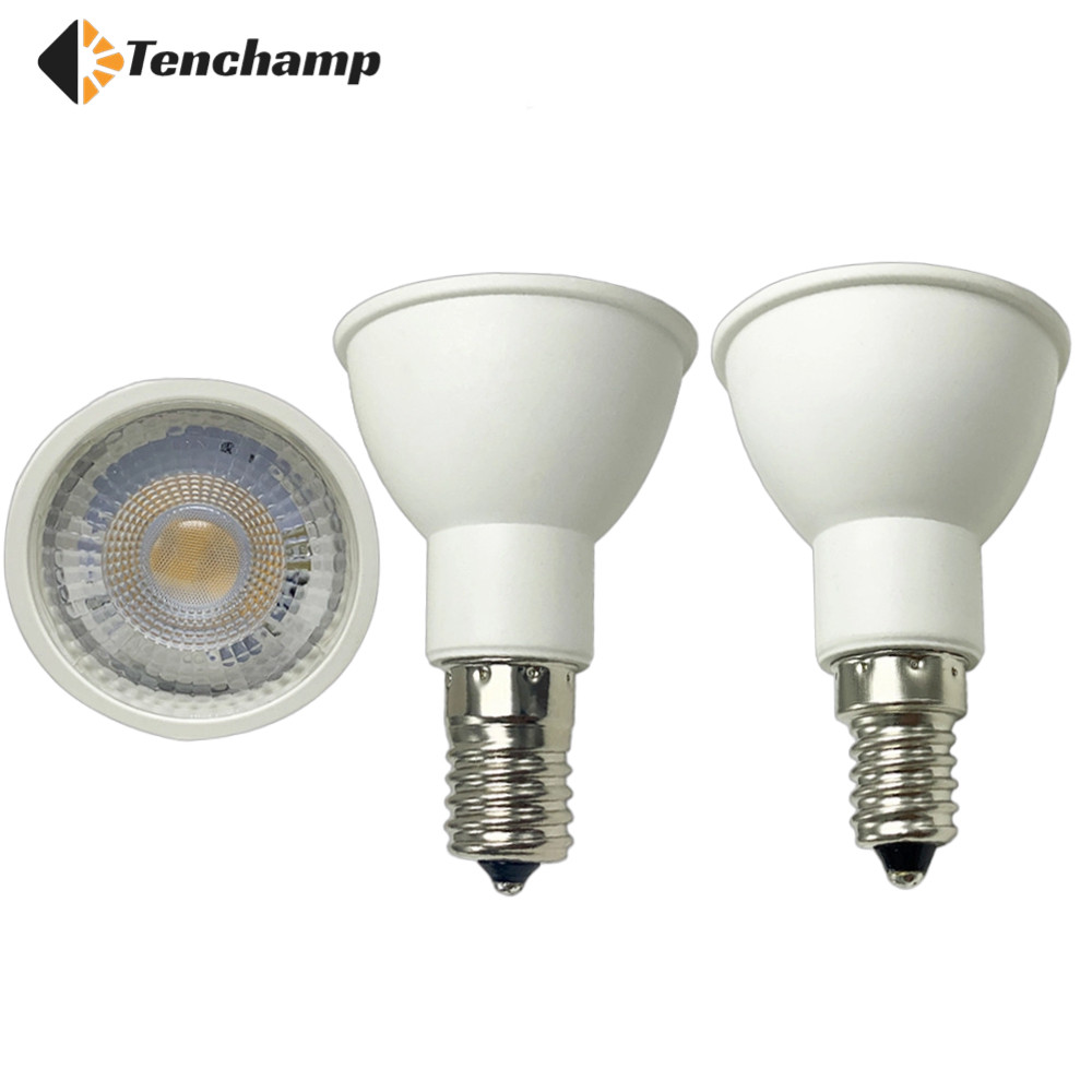 Tenchamp LED หรี่แสงได้ Spotlight E14 E17 7W 220V แสงอบอุ่น 3000K แสงเป็นกลาง 4000K สีขาว 6000K