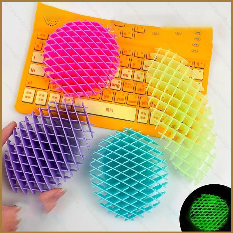 HK2 morf worm fidget ของเล่น popit Elastic net decompression ของเล่นสีสุ่มลดความดัน 3D การเปลี่ยนแปล