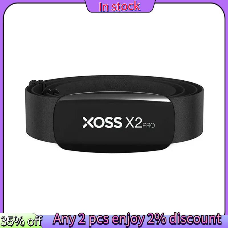 ในสต็อก- X2 Pro Heart Rate Monitor ชาร์จบลูทูธกันน้ํา ANT + Monitor สําหรับว่ายน้ําเรือใบฟิตเนสวิ่งข