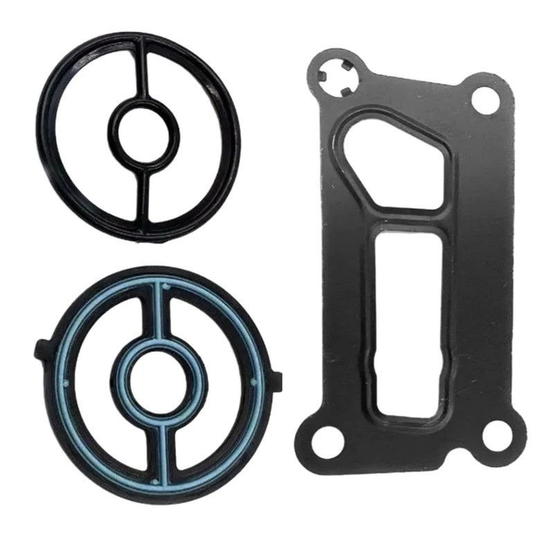 เครื่องยนต์น้ํามัน Cooler Seal ปะเก็นสําหรับ MAZDA 3 5 6 FORD EDGE ESCAPE EXPLORER FOCUS LINCOLN MKC