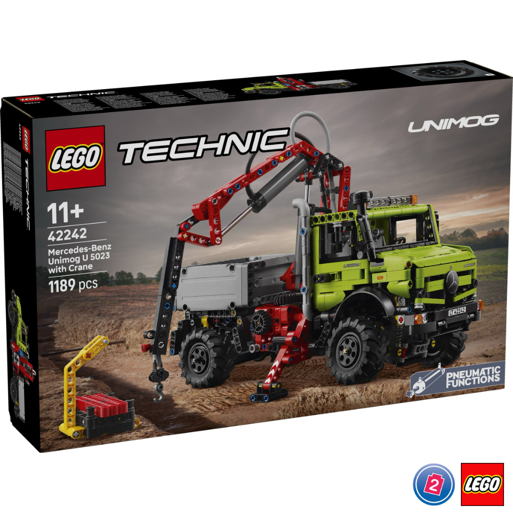 เลโก้ LEGO Technic 42242 Mercedes-Benz Unimog U 5023 with Crane