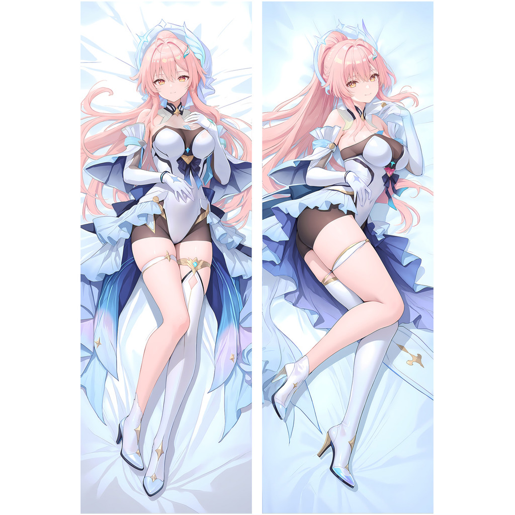 Dakimakura Wuthering Waves Aemath อะนิเมะนุ่มสั้น Plush หมอนตกแต่งบ้านปลอกหมอน