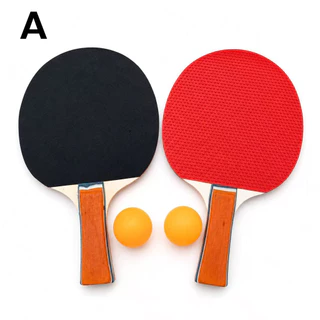 ไม้ปิงปอง 1 คู่ + ลูกปิงปอง 2-3 ลูก Racket สำหรับฝึกซ้อมและแข่งขัน พร้อมกระเป๋าใส่เต็มใบ มี 3 แบบ