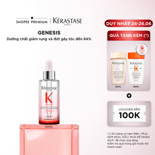 Serum dành cho da đầu giúp giảm gãy rụng và đứt gãy tóc đến 84% sau 6 tuần - Kérastase Genesis 90ml