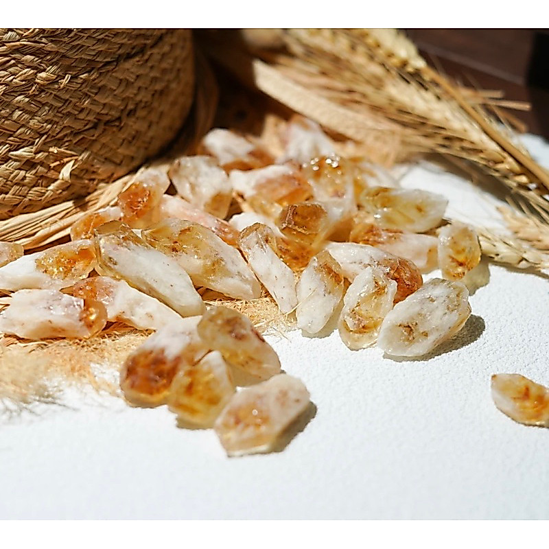 1 Pc Genuine Citrine Stone 1-2 cm Rough Stone / Top High Quality Rough Stone / Raw Stone For Healing Chakra
