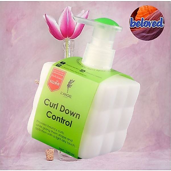 L'ANGEL Curl Down Control 260 ml ครีมจับลอนผม