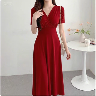 เดรสสบายๆ เหมาะสำหรับสวมใส่ชุดฟอร์มอล เดรสสีคาร์กีน่ารัก ขนาด 2XL เหมาะสำหรับสวมใส่ในฤดูร้อน