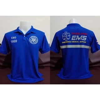【เสื้อ polo 】 คำแนะนำยอดนิยม เสื้อกู้ชีพกู้ภัย โปโลงานสะท้อนแสง EMS/EMR/EMT สั่งได้ค่ะ S-3XL