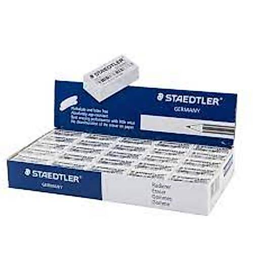 ยางลบ STAEDTLER แบบยกกล่อง 50ชิ้น/1กล่อง