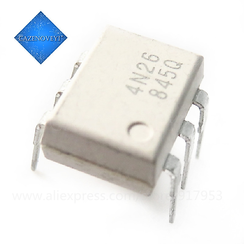 10 ชิ้น/ล็อต EL4N26 4N26 DIP-6 optocoupler opto โคลงเดิมแท้ในสต็อก