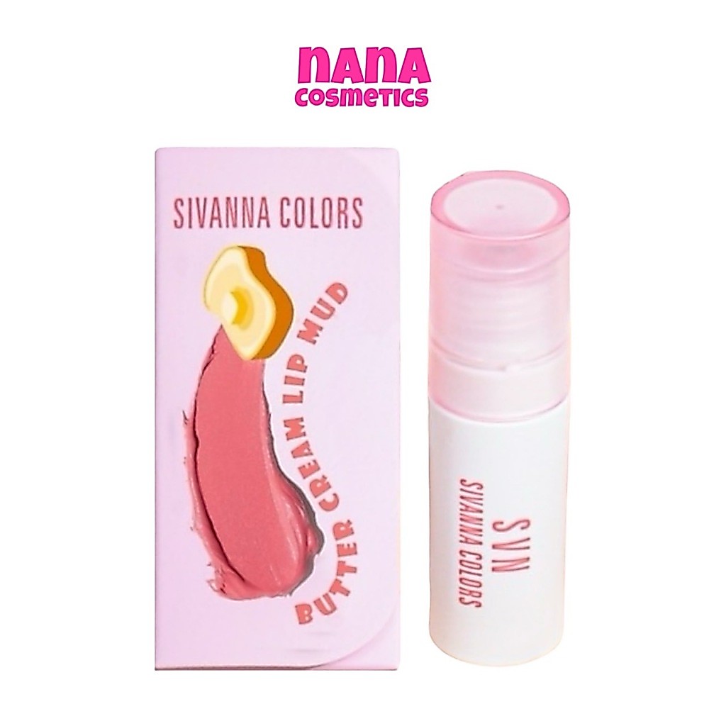 HF520 ซีเวนน่า คัลเลอร์ส บัตเตอร์ ครีม ลิป มัด ลิปบัตเตอร์ Sivanna Colors Butter Cream Lip Mud