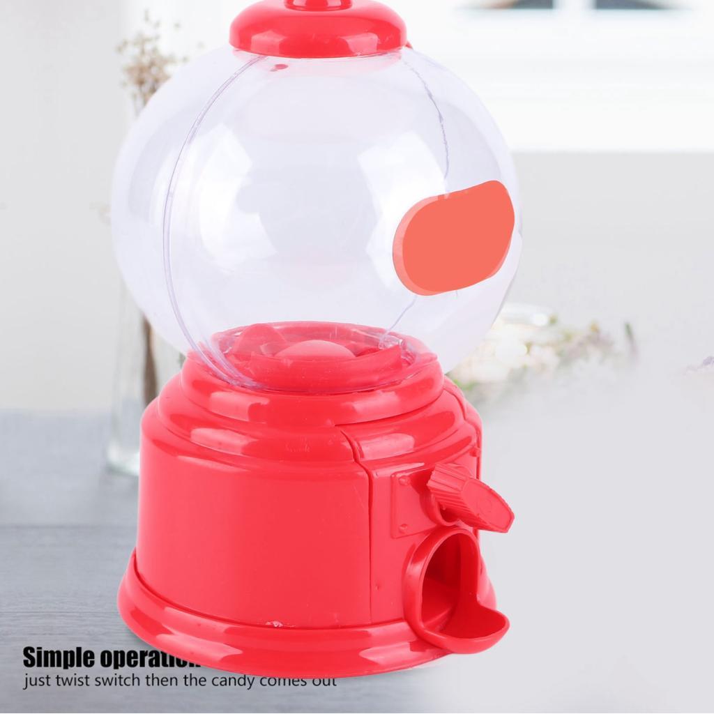 1baiyi Candy Dispenser Machine พลาสติก Abs Mini Piggy Bank สําหรับ Gumballs ถั่วลิสงถั่วขนาดเล็ก Sna