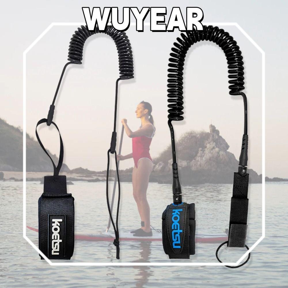 IWUYEAR Sup Board Foot Leg Rope, Surfing Stand UP Elastic Surfing Safety Hand Rope, TPU Practical Pa