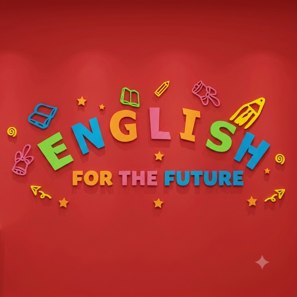 3d นูน mica ภาพวาดผนัง ENGLISH สําหรับตกแต่งอนาคต ENGLISH Class ตกแต่ง 3204