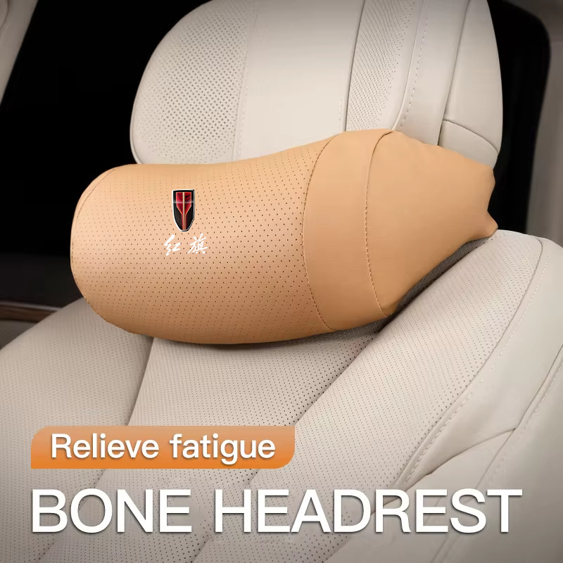 นุ่มสบายรถคอหมอนHeadrestคอสําหรับHongqi H5 H6 H9 HS3 HS5 HS6 HS7 E-HS9 E-QM5 EH7 HQ9 LS7