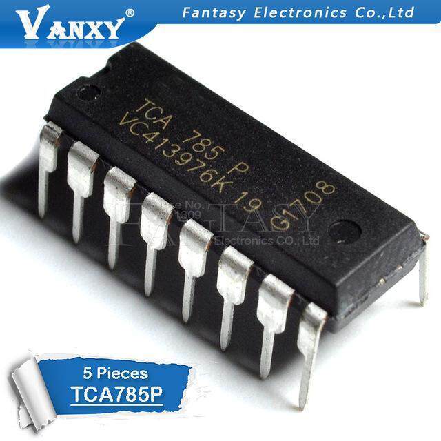 5pcs TCA785 TCA785P DIP16 TCA 785 P DIP-16 DIP เฟสควบคุมชิป IC ใหม่