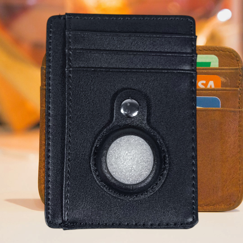 ZEST Anti RFID Wallet Card Holder with AirTag - TQ-319