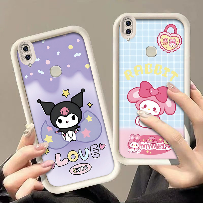 เคส vivo v9 เคส vivo y85 ฝาครอบกันกระแทกที่ทนทานสําหรับรุ่นคู่