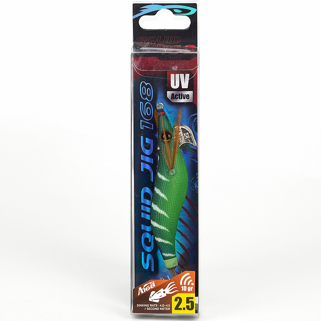 โยตกหมึก Asari 168 Super Glow Squid Jig เรืองแสง UV / รูปที่ 4