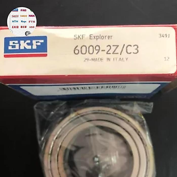 แบริ่ง 6009 Zz C3 Skf เดิม